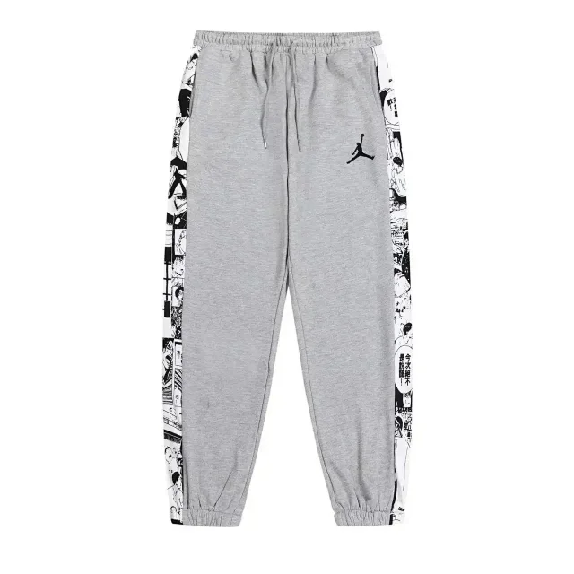 Jordan Trousers Jogger Sweatpants with Drawstring Waist and Graphic Prints product detail image 7