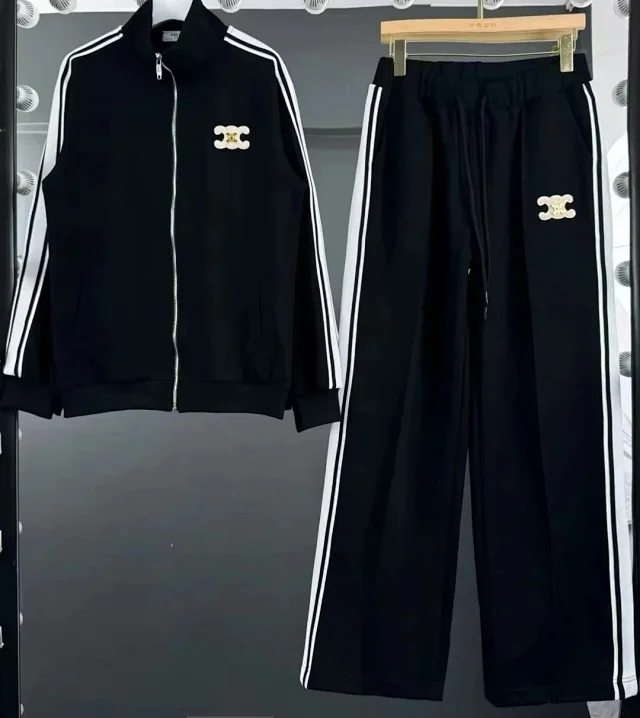 Adidas Matching Sets Zip-Up Track Jacket and Joggers Set product detail image 9