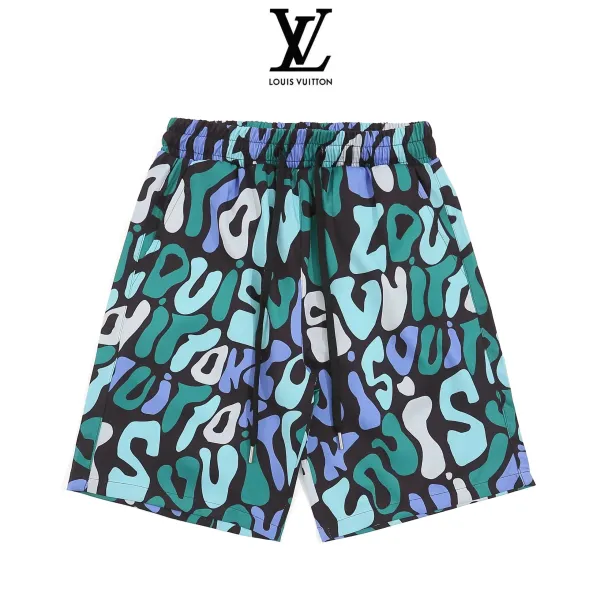 Off-White Maze Print Drawstring Shorts Pink - 5