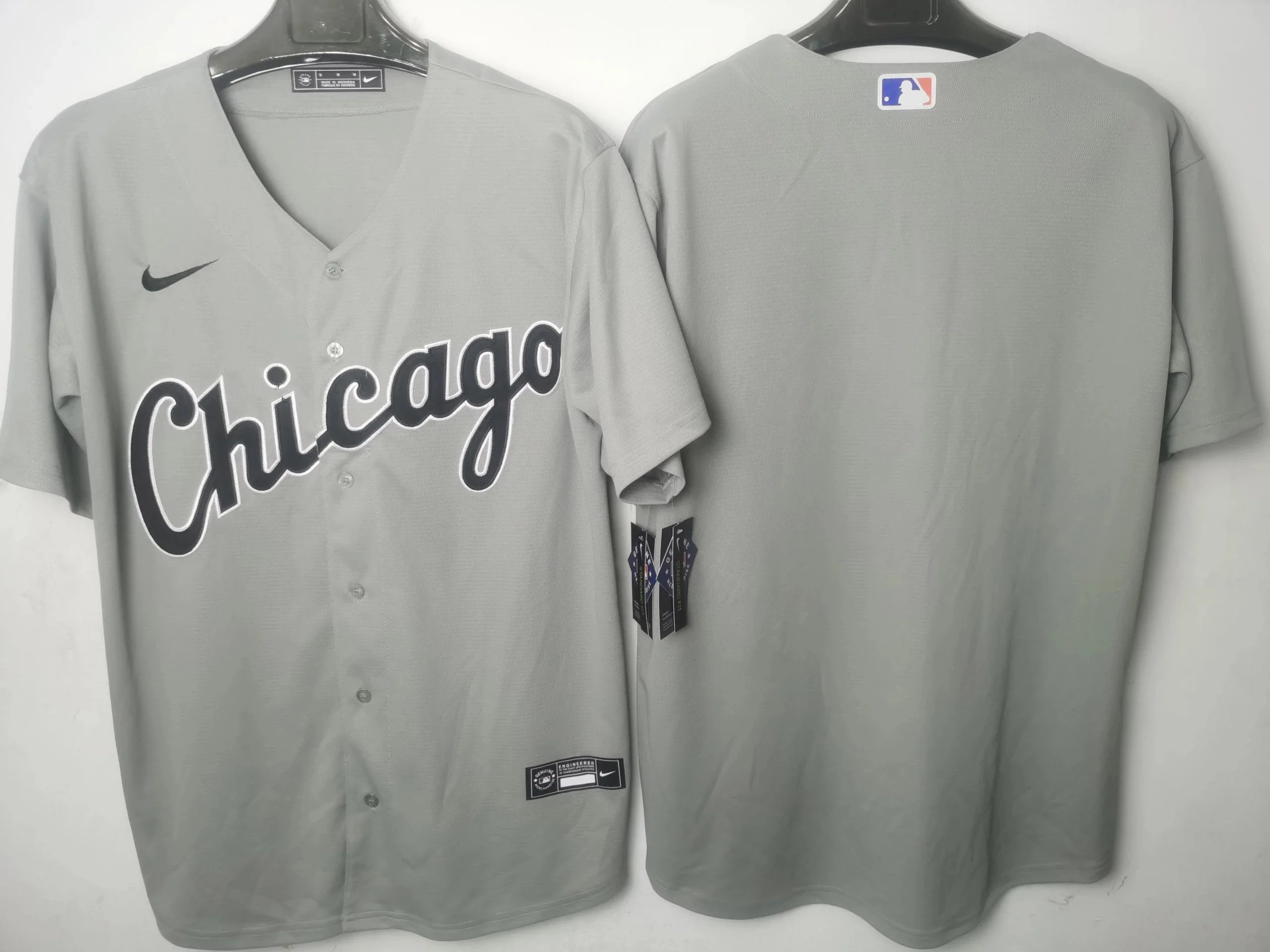 Nike Chicago White Sox Gray Alternate Jersey - 1