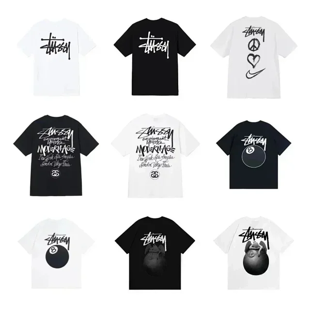 Stüssy T-Shirts 8-Ball Graphic Short-Sleeve T-Shirt product detail image 2