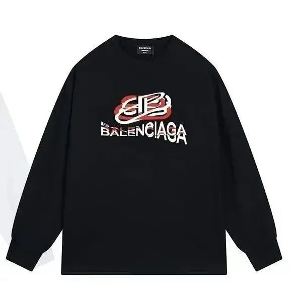 Balenciaga Hoodies & Sweatshirts Logo Graphic Crewneck Sweatshirt product detail image 3