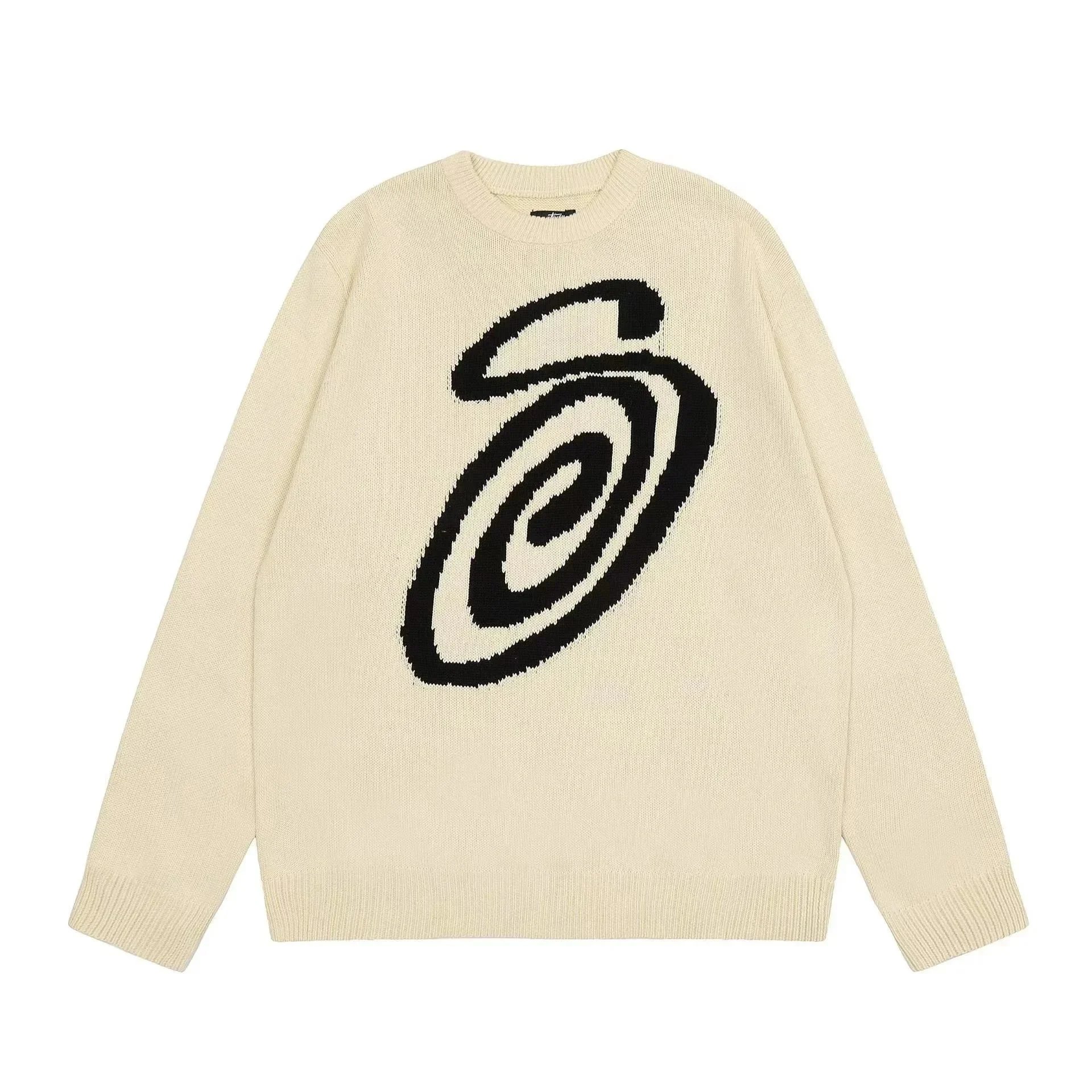 Stüssy Knitwear Graphic Logo Knit Crewneck Sweater image 12