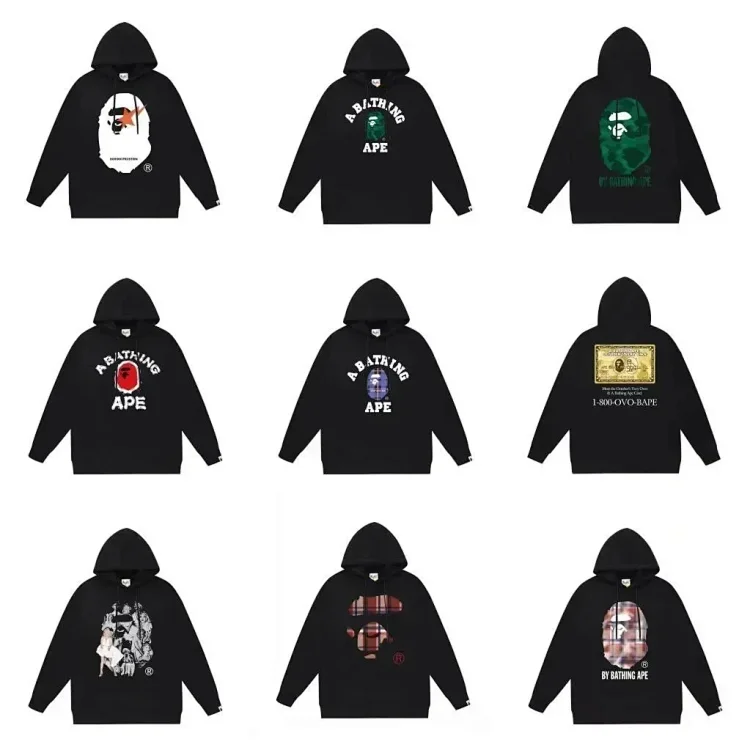 Hooded pullover swea