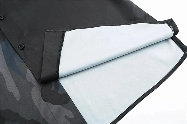 Prada Shirts Short-Sleeve Printed Camp-Collar Shirt product detail image 8