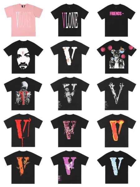 Off-White x The Woo Blue Rose V Logo T-Shirt - 2