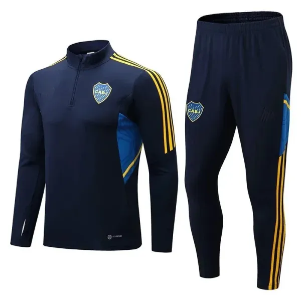 Boca Juniors x Adidas Training Tracksuit Navy Blue - 1