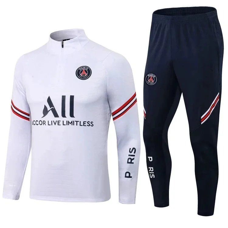 Paris Saint-Germain Tracksuits Long-Sleeve Half-Zip Football Training Set product image