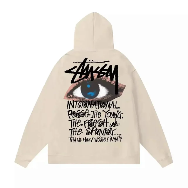 Stüssy Hoodies & Sweatshirts International Eye Graphic Hoodie product detail image 3