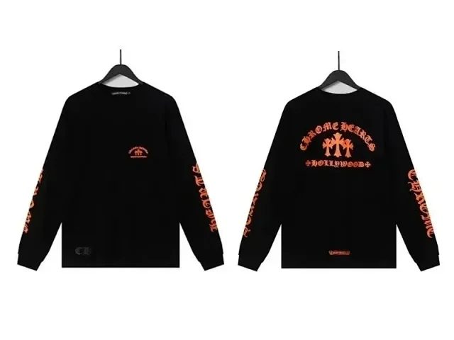 Chrome Hearts Shirts Long-Sleeve Graphic T-Shirt product detail image 10