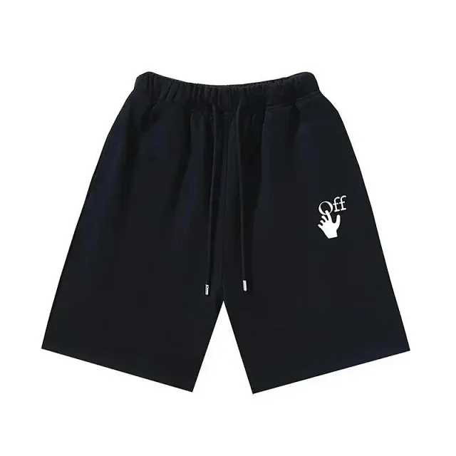 Off-White Shorts Elastic-Waist Graphic product detail image 9