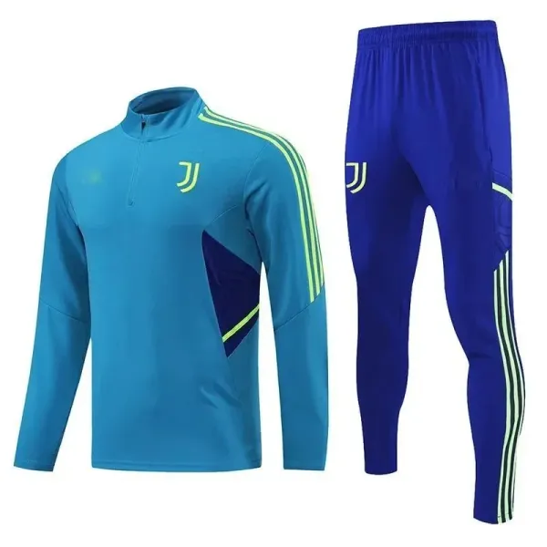 Juventus Training Tracksuit Blue and Royal Blue - 1