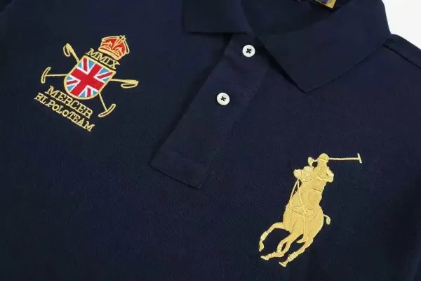Ralph Lauren RL Racing Black and Green Polo - 7