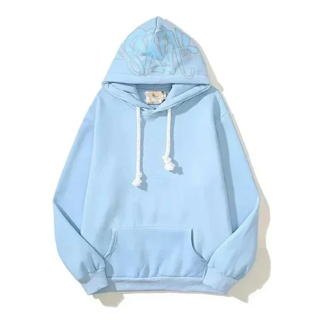 Unbranded Hoodies & Sweatshirts Pullover hoodie with graffiti hood print and kangaroo pocket product detail image 7