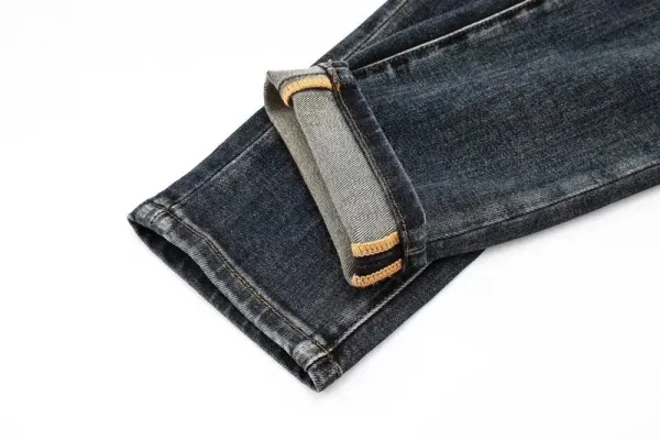 Versace White Greek Key Detail Slim Fit Jeans - 6