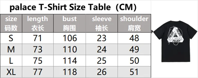 Palace T-Shirts Short-Sleeve Graphic Print product detail image 3