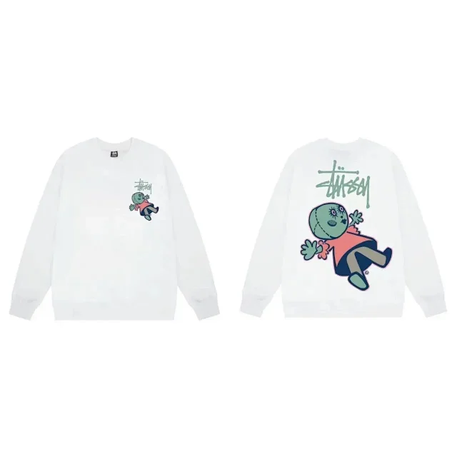 Stüssy Hoodies & Sweatshirts Graphic Crewneck Sweatshirt product detail image 3