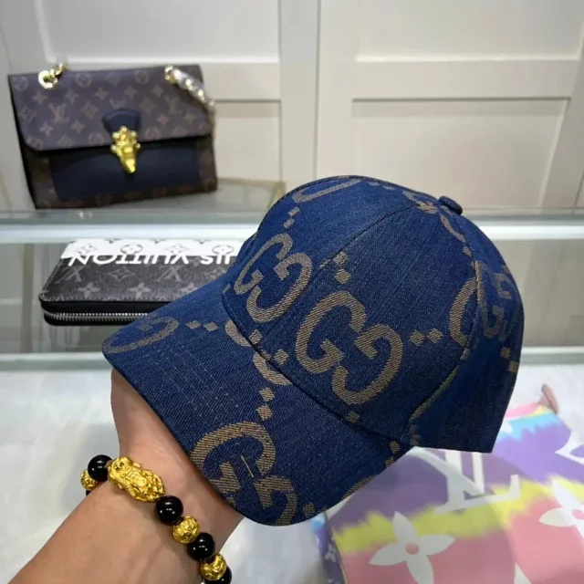 Gucci Hats GG Monogram Baseball Cap product detail image 7