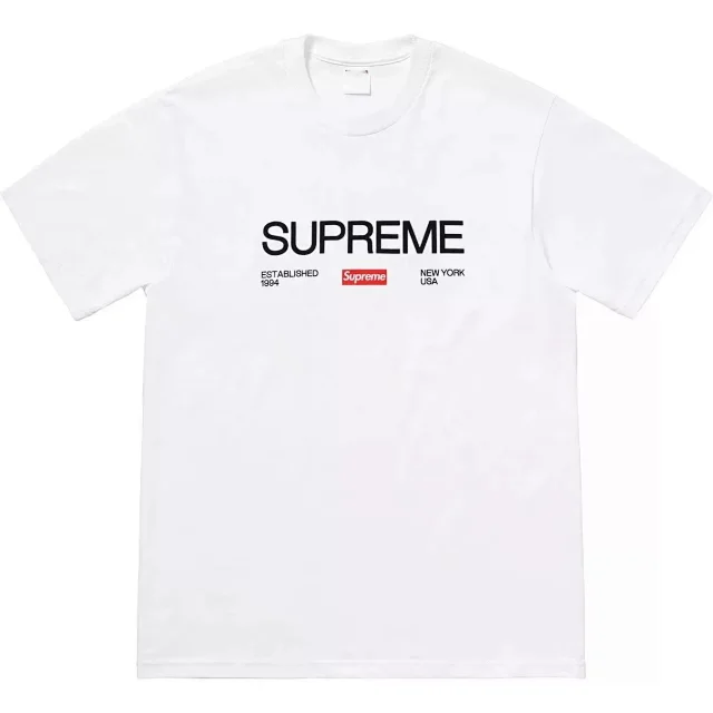 Supreme T-Shirts Short-Sleeve Logo Print product detail image 4