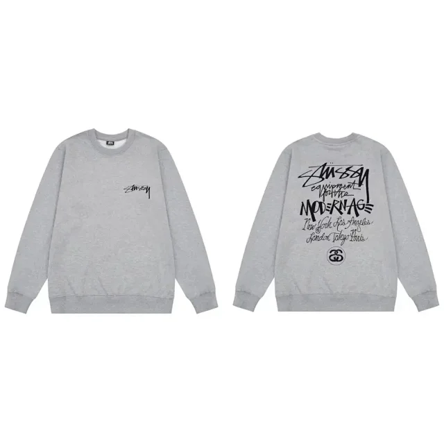 Stüssy Hoodies & Sweatshirts Crewneck floral graphic sweatshirt product detail image 8