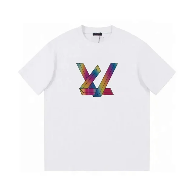 Louis Vuitton T-Shirts Short-Sleeve Graphic Monogram T-Shirt product detail image 3