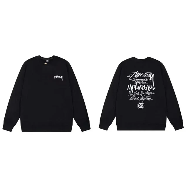 Stüssy Hoodies & Sweatshirts Crewneck floral graphic sweatshirt product detail image 9