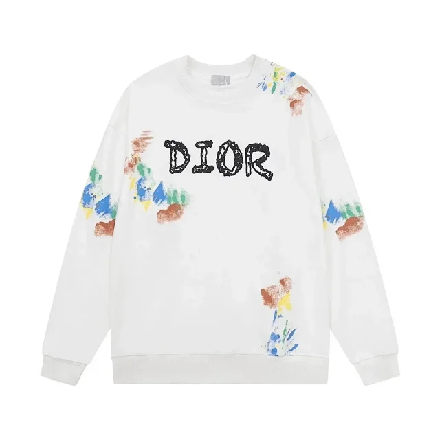 Dior Hoodies & Sweatshirts Logo Graphic Crewneck Sweatshirt product detail image 5
