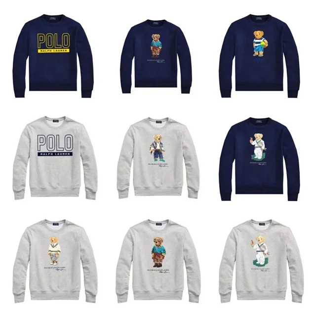 Polo Ralph Lauren Hoodies & Sweatshirts Bear Graphic Crewneck Sweatshirt product detail image 1