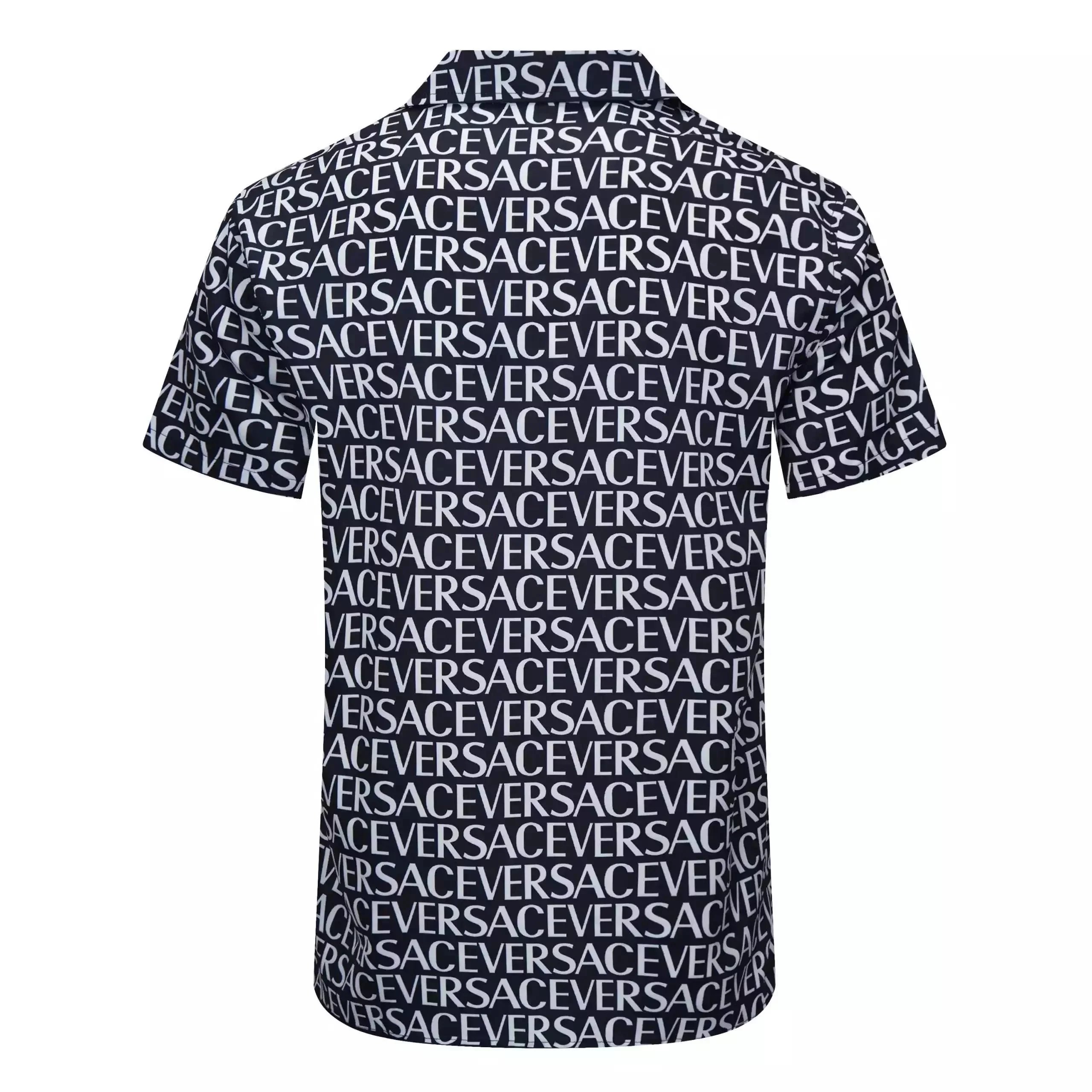 Versace Medusa Print Short-Sleeve Shirt and Shorts Set Multicolor - 5