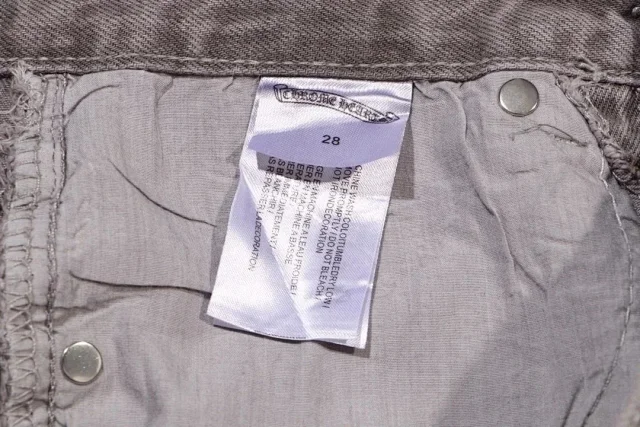 Unbranded Jeans Straight-Leg Cross Appliqué product detail image 7