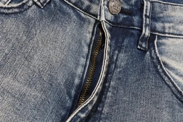 Burberry Logo-Embroidered Straight-Leg Denim Jeans - 7