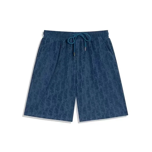 Dior Shorts Oblique-pattern drawstring product detail image 6