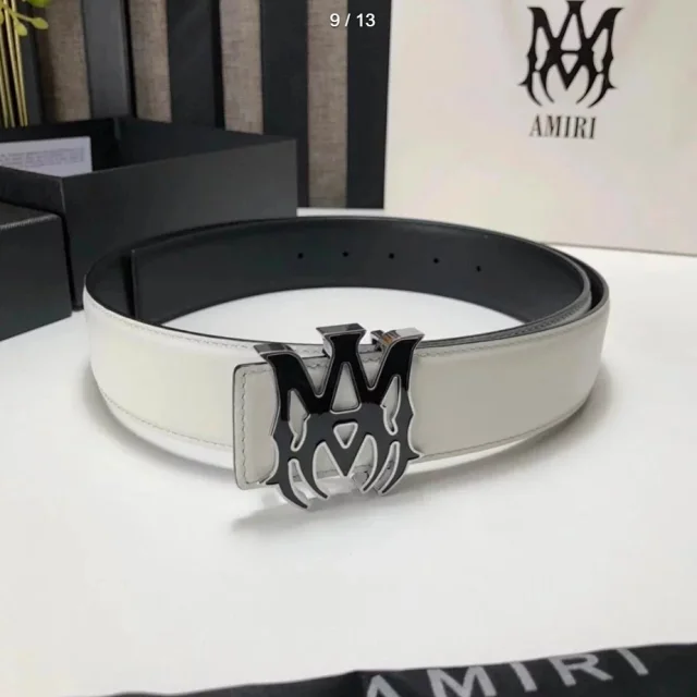 AMIRI Belts Logo Buckle Belt product detail image 3