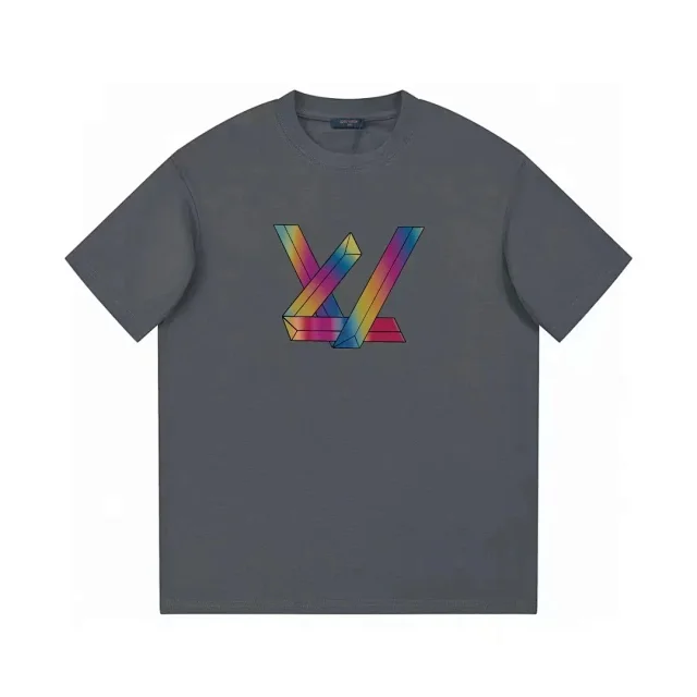 Louis Vuitton T-Shirts Graphic Print Short-Sleeve T-Shirt product detail image 4