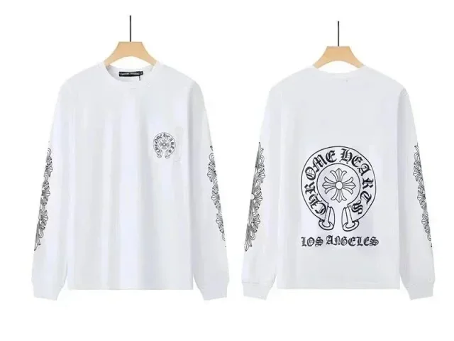 Chrome Hearts Shirts Long-Sleeve Graphic T-Shirt product detail image 3