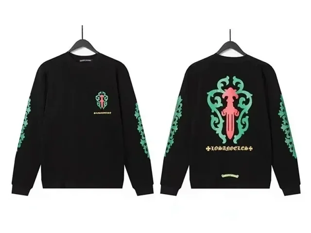 Chrome Hearts Shirts Long-Sleeve Graphic T-Shirt product detail image 8
