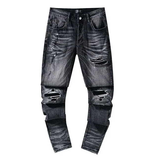 Unbranded Jeans Ripped Distressed Skinny product detail image 7