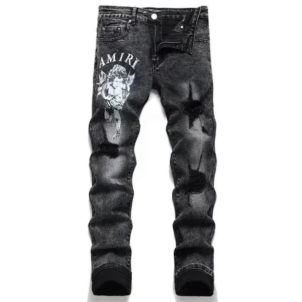 Louis Vuitton Jeans Monogram Patchwork — 16