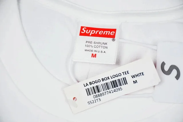 Supreme T-Shirts Short-Sleeve Box Logo Print product detail image 5