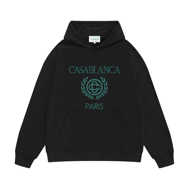 Casablanca Hoodies & Sweatshirts Logo Print Pullover Hoodie product detail image 6