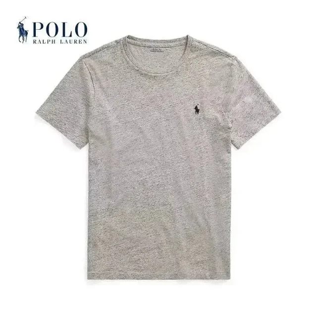 Polo Ralph Lauren T-Shirts Short-Sleeve Crewneck with Embroidered Pony product detail image 9