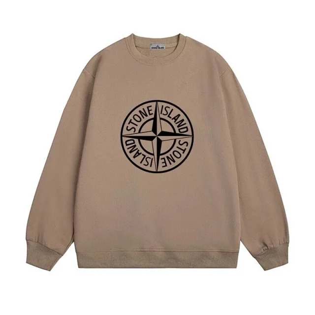 Stone Island Hoodies & Sweatshirts Compass logo crewneck sweatshirt product detail image 1