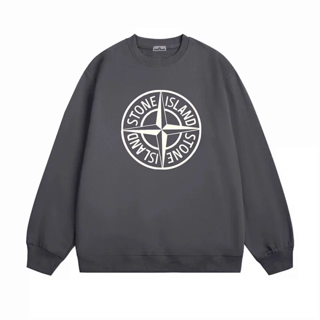 Stone Island Hoodies & Sweatshirts Compass logo crewneck sweatshirt product detail image 8