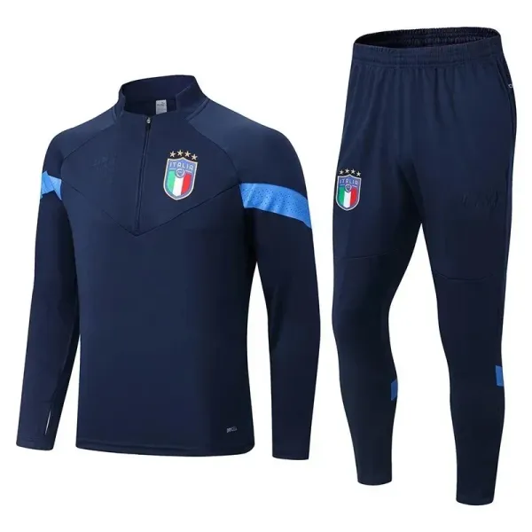 Puma Italy National Team Training Tracksuit Navy Blue - 1