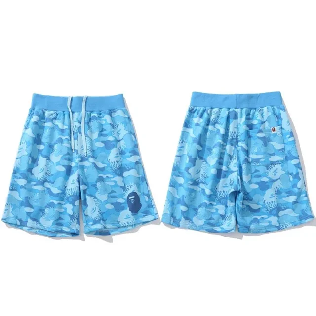 A BATHING APE Shorts Shark Face Camo product detail image 10