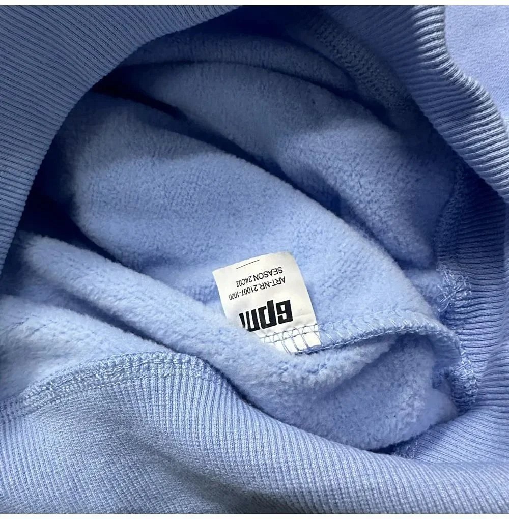 Design SIXPM Logo Embroidered Mint Green Sweatpants product detail 14 in Litbuy spreadsheet finds