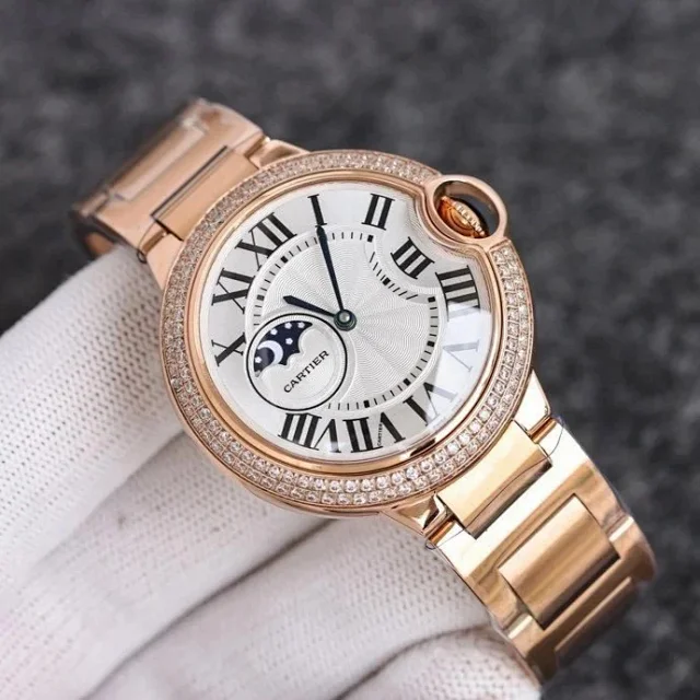 Cartier Watches Ballon Bleu de Moon Phase Watch product detail image 1