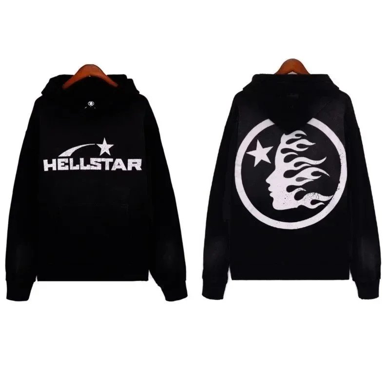 Hellstar Hoodies & Sweatshirts Graphic Pullover Hoodie — ALBB-LMWY-0046