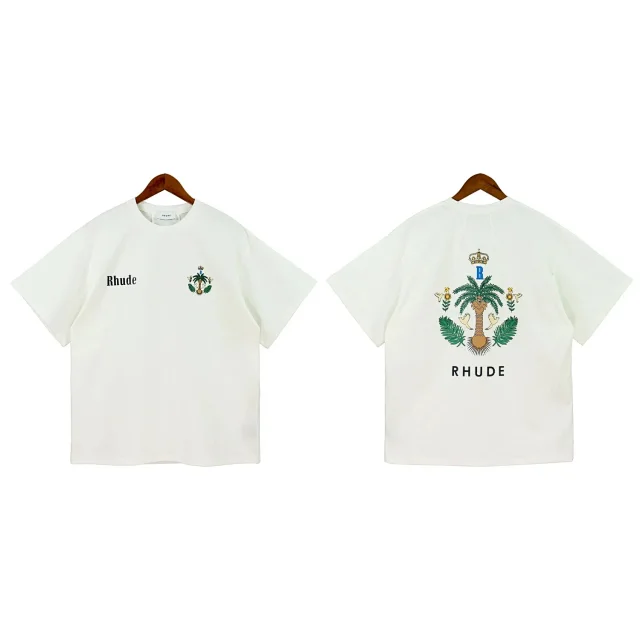 Rhude T-Shirts Graphic Crewneck product detail image 4