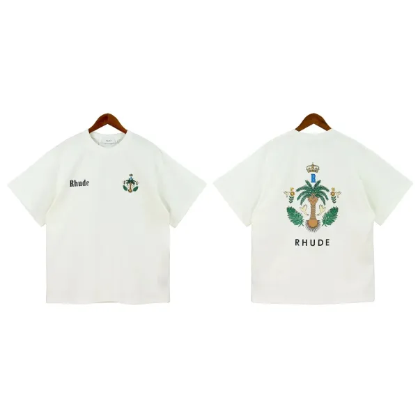 Rhude Chateau Boys Black Oversized T-Shirt - 5